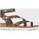 Franco Sarto Daven Gladiator - Cognac Snake Faux Leather