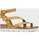 Franco Sarto Daven Gladiator - Goldenrod Faux Leather