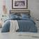 Swift Home Crinkle Duvet Cover Blue (228.6x228.6cm)