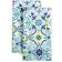 Fiesta Worn Tiles 2-pack Kitchen Towel Blue (71.12x40.64cm)