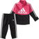 Adidas Colorblock Tricot Tracksuit Set - Magenta/Black