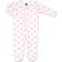 The Peanutshell Sleep N Play Footed Pajamas for Girls 3-pack - Pink Floral