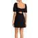 French Connection Whisper Cutout Dress - Black