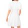 1.State Bubble Sleeve V Neck Dress - Ultra White