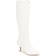 Journee Collection Estrella Wide Calf - White