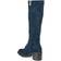 Journee Collection Jenicca Wide Calf - Navy