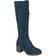 Journee Collection Jenicca Medium Calf - Navy