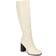 Journee Collection Karima Extra Wide Calf - Off White
