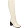 Journee Collection Karima Medium Calf - Off White