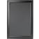DesignOvation Bosc Framed Magnetic Chalkboard Black Notice Board 18.5x27.5"