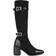 Journee Collection Gaibree Medium Calf - Black