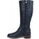 Journee Collection Meg Extra Wide Calf - Navy