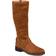 Journee Collection Meg Extra Wide Calf - Cognac