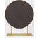 Kate and Laurel Rouen 18-Inch x 22-Inch Round Table Mirror 18