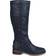 Journee Collection Meg Medium Calf - Navy