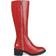 Journee Collection Morgaan Extra Wide Calf - Red