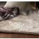 KAS Rugs Bliss Solid Shag Beige 90x114"