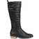 Journee Collection Lelanni Medium Calf - Black