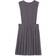 French Toast V-Neck Pleated Jumper Plus - Heather Gray