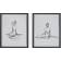 Madison Park Feminine Figure 2pcs Framed Art 17x21" 2