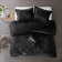 Intelligent Design Isabel Duvet Cover Black (264.16x228.6)