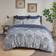 Ink+ivy Ellipse Duvet Cover Blue (233.68x223.52)