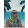 Trademark Fine Art Barruf Sloth on Summer Holidays Poster 14x19"