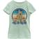 Fifth Sun Girl's Scooby Doo Ruh Roh Retro Circle T-shirt - Mint