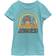 Fifth Sun Girl's Scooby Doo Velma Jinkies Retro T-shirt - Tahiti Blue