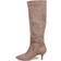 Journee Collection Vellia Wide Calf - Taupe