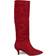 Journee Collection Vellia Wide Calf - Wine