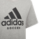 Adidas Kid's Soccer Logo Tee - Medium Grey Heather (HA0921)