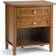 Simpli Home Warm Bedside Table 16x24"