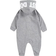 Nike Just Do It Hooded Footie - Grey