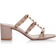 Valentino Garavani Rockstud Slide Sandal W - Poudre