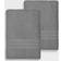 Linum Home Textiles Denzi 2-pack Bath Towel Gray (137.16x68.58)