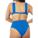 WeWoreWhat Claudia Bikini Top - Matisse Blue