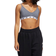 Adidas Purebare Light-Support Bra - Dark Grey Heather/Black