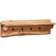 Alaterre Furniture Alpine Natural Live Edge Coat Hooks with Shelf Coat Hook 36"