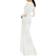 Mac Duggal Long Sleeve Gown - White