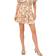 1.State Women's Smocked Waist Asymmetrical Tiered Skirt - Daybreak Watercolor