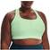 Under Armour Mid Crossback Sports Bra Women - Aqua Foam