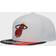 Mitchell & Ness Miami Heat Hardwood Classics Swingman Pop Snapback Hat Men - White