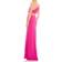 Mac Duggal One-Shoulder Cutout Jersey Gown - Magenta