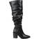 Journee Collection Pia Wide Calf - Black
