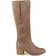 Journee Collection Sanora Wide Calf - Taupe