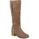 Journee Collection Sanora Wide Calf - Taupe