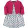 Luvable Friends Cardigan and Dress Set - Anchors (10137125)