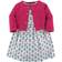 Luvable Friends Cardigan and Dress Set - Anchors (10137125)