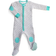 Baby Deedee Sleepsie Quilted Pajamas - Heather Gray Teal (31722024589)